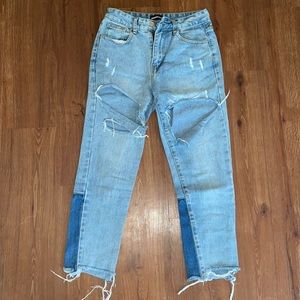 MOMOKROM Destroyed Denim